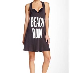 Wildfox beach bum over-sized racer back tank dress