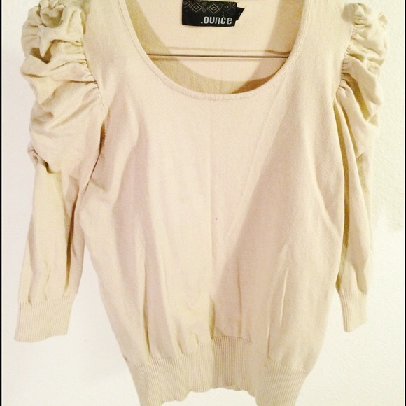Sweater top.