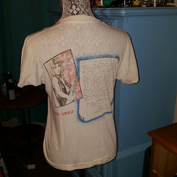 How  awesome is this vintage Randy Rhodes Tee - Picture 2 of 4