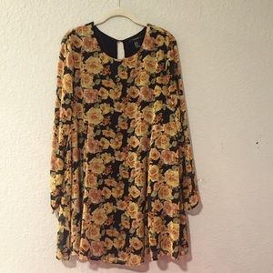 Floral Shift Dress