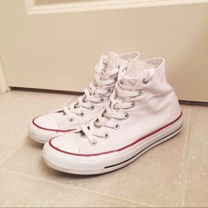 White High Top Converse