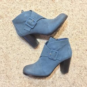 What For Navy Ankle Boots