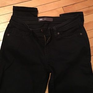 Artist style cropped denim jeggings