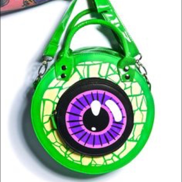 Dollskill Bags - ISO. DOLLSKILL GREEN EYE BAG. Dollskill Bags - ISO. DOLLSKILL GREEN EYE BAG.
