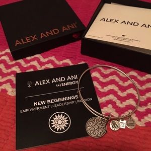 ALEX AND ANI "New Beginnings" bangle bracelet!