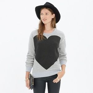 Madewell Heart Sweatshirt