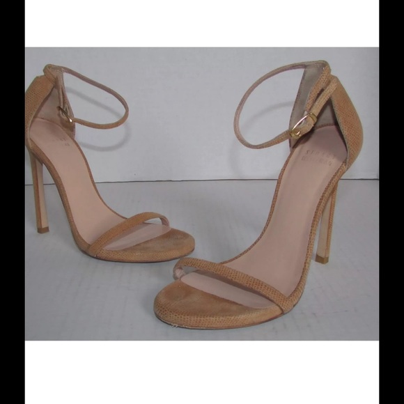 Stuart weitzman sandals nude like new worn twice