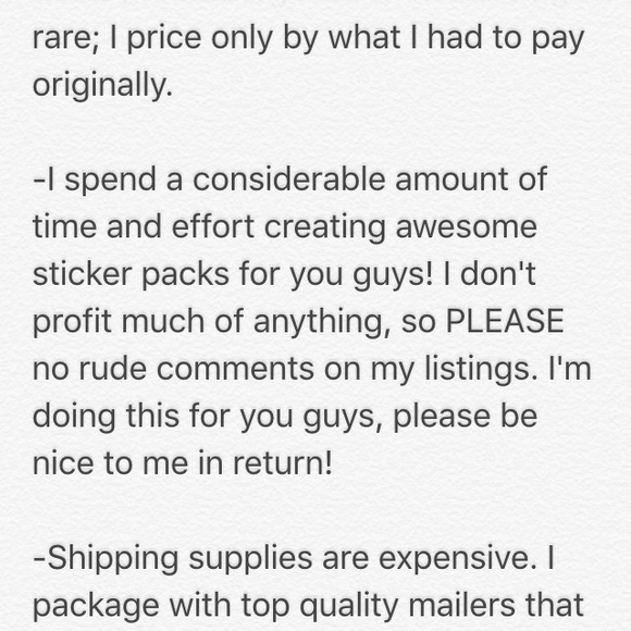 PLEASE READ! Brandy Sticker Pack Info! - Picture 2 of 4