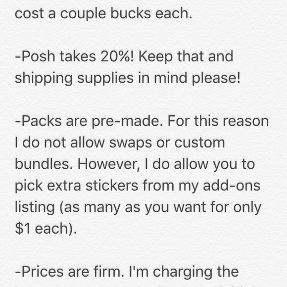 PLEASE READ! Brandy Sticker Pack Info! - Picture 3 of 4