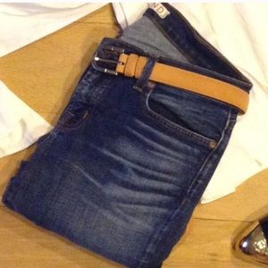 Authentic Dior tan belt