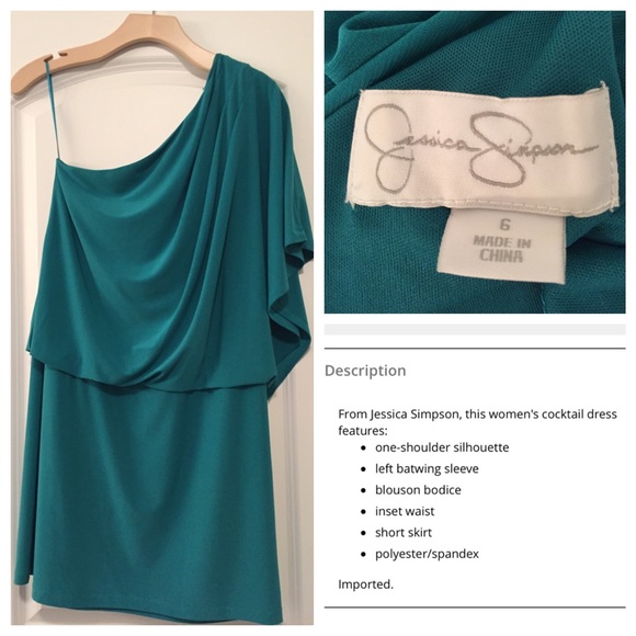 Jessica Simpson One Shoulder Dress