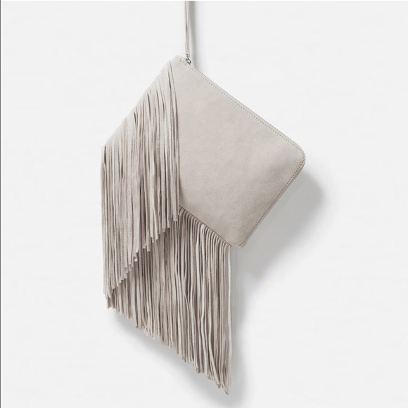 Zara Handbags - ZARA. Fringe handbag.