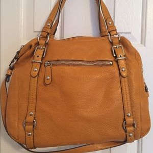 Leather Coach Alexandria Bag