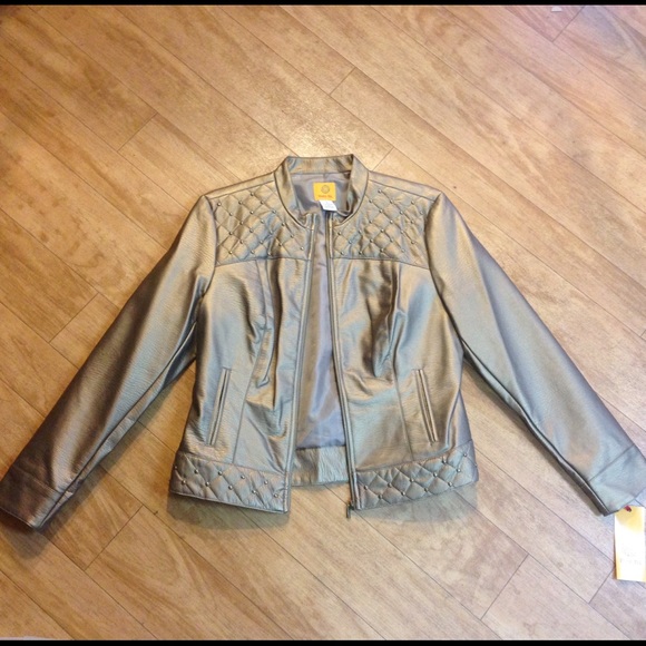 Camp Lux Moto Jacket Gold - Picture 3 of 5