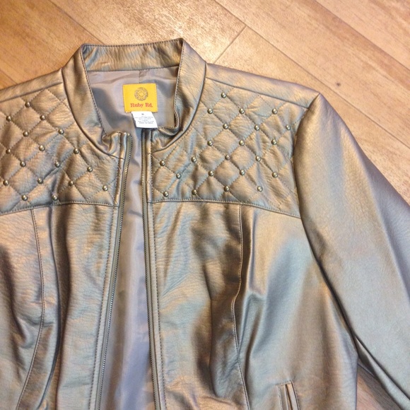 Camp Lux Moto Jacket Gold - Picture 4 of 5