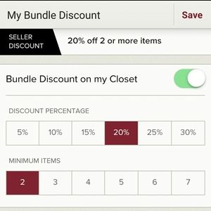 20% off 2 or more items!!!