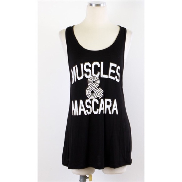 Tops - LAST ONE!! Muscles & Mascara Top-SMALL