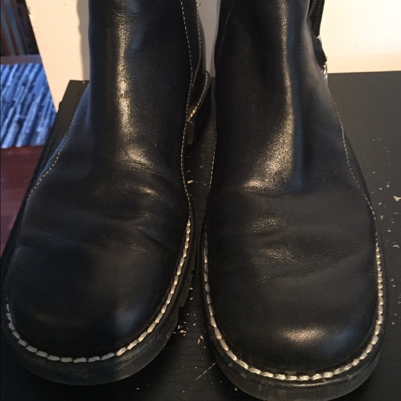 Leather Short Boots