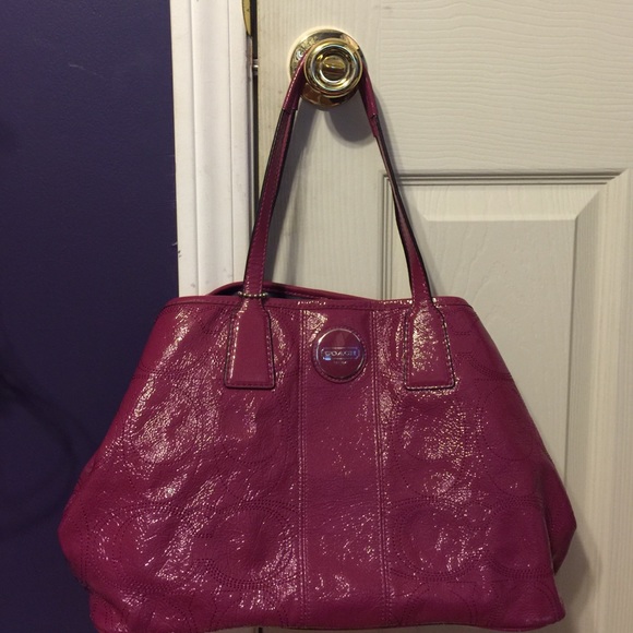 Coach Magenta Bag