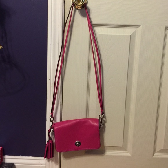 Pink Coach cross body bag bundle with mk bag