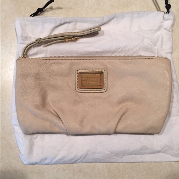 Marc by Marc Jacobs Cream Clutch