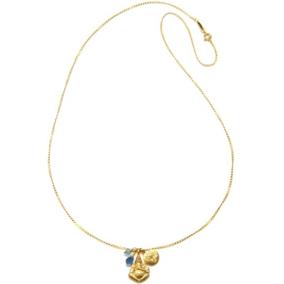 Ganesha Lotus Aquamarine Topaz Onwards Satya BOHO - Picture 3 of 4