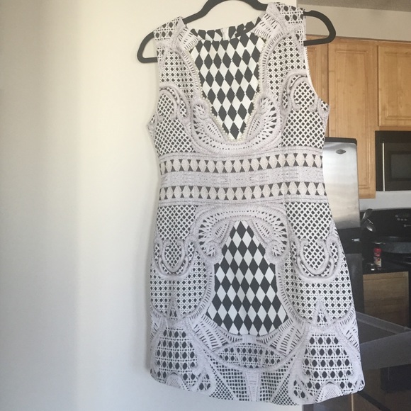 Mini dress with unique detailing!