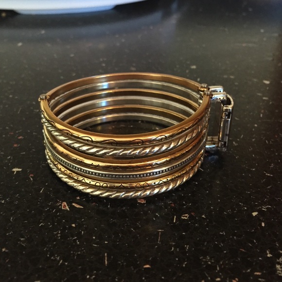 Brighton gold and silver bracelet