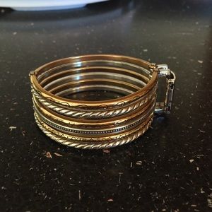 Brighton gold and silver bracelet