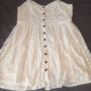 Forever 21 white lace summer dress