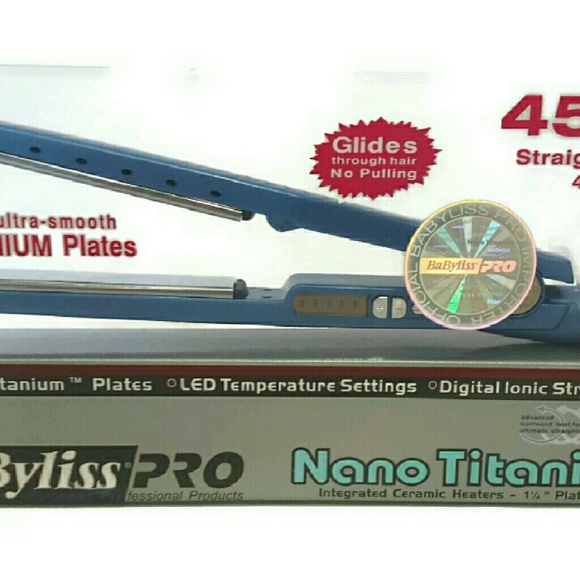 NEW* Babyliss Nano Hair straighteners 1 3/4