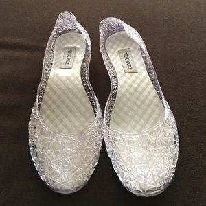 Steve Madden jelly flats