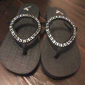 Sanuk Rhinestone Sandals
