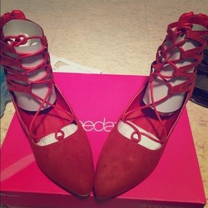 Azure Red size 9 shoes from shoe dazzle