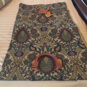 Hartmann Vintage Tapestry Garment Bag.