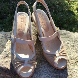 Neutral Timberland wedges