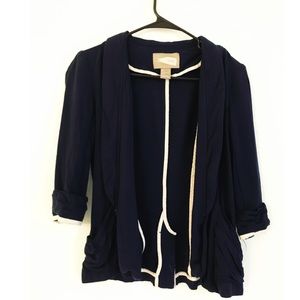 Forever 21 Casual Corron Blazer in Navy