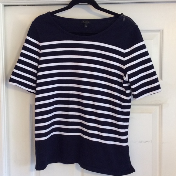 Talbot's cotton knit top