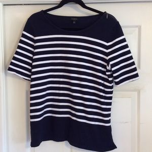 Talbot's cotton knit top