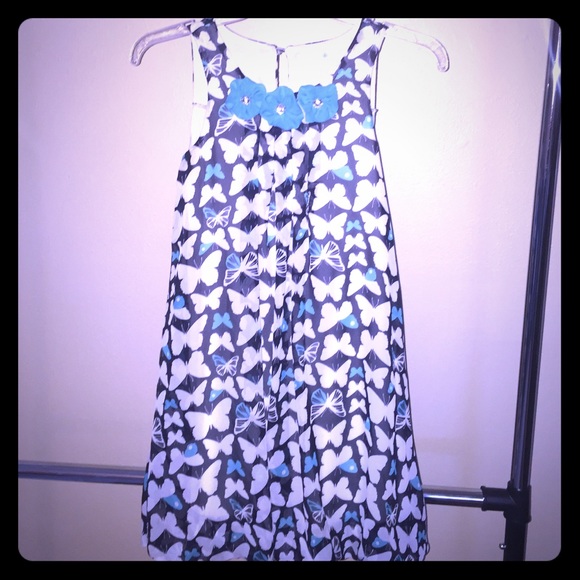 Girls butterfly dress