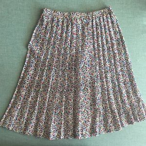 1980s Vintage Pleated Skirt