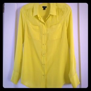 J.Crew 100% silk dress shirt, never worn