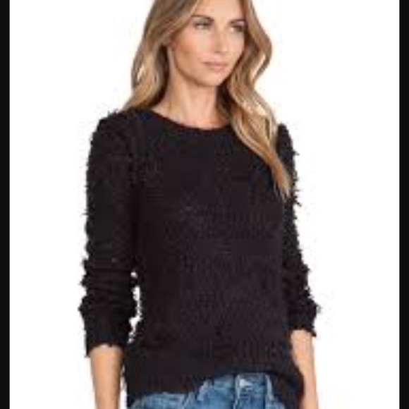 Free people September song charcoal sweater Small
