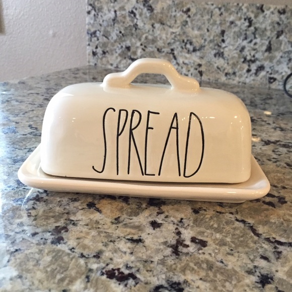 Rae Dunn spread butter dish