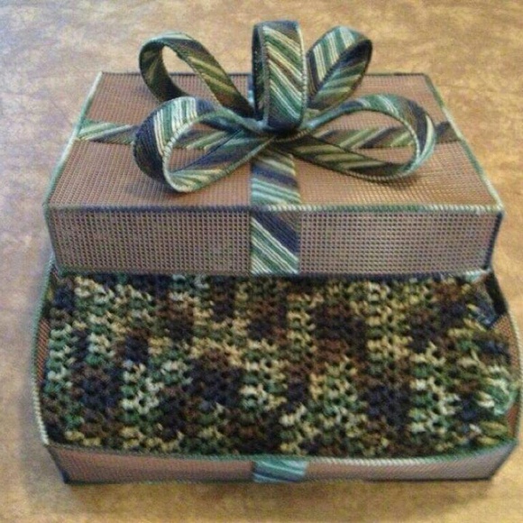 camouflage baby blanket