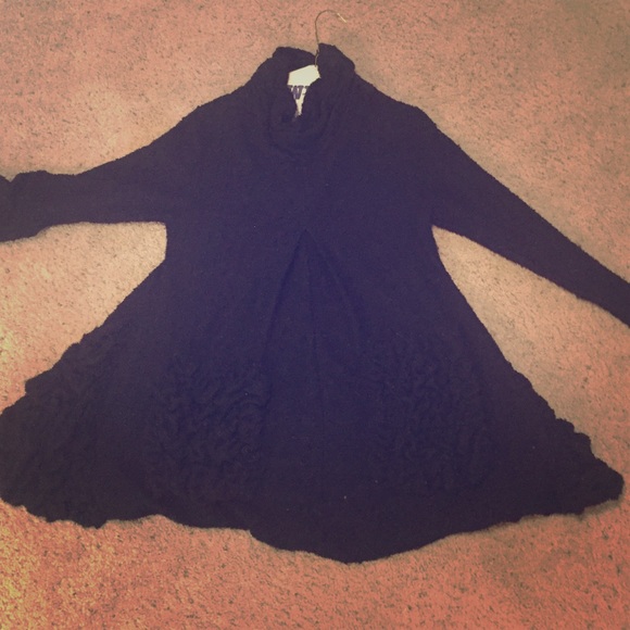Cute black dress or could be worn as a top