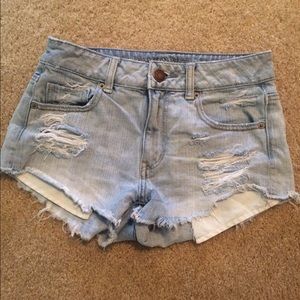 American eagle high waisted shorts