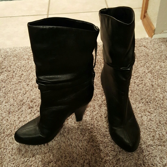 High heel boots!