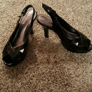 Black heels