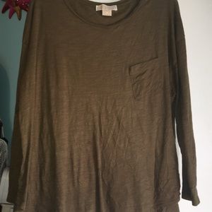Michael Kors Pocketed Blouse
